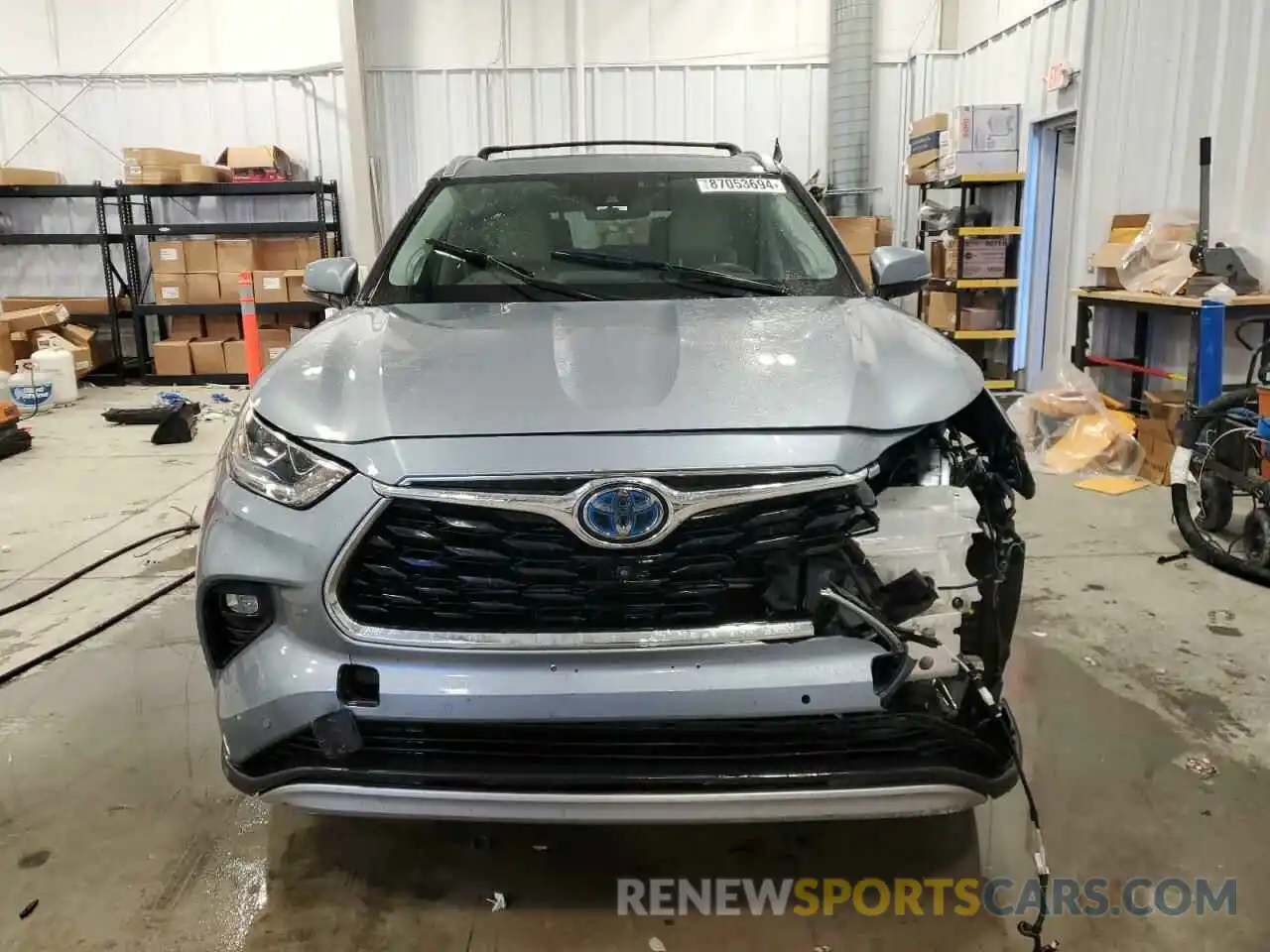 5 Photograph of a damaged car 5TDEBRCHXLS002877 TOYOTA HIGHLANDER 2020