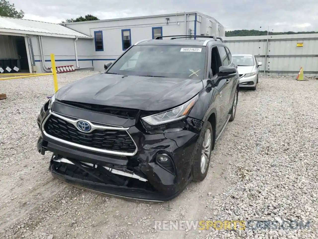 2 Photograph of a damaged car 5TDFARAH4LS003257 TOYOTA HIGHLANDER 2020