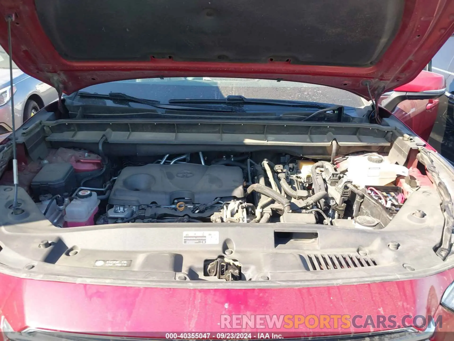 10 Photograph of a damaged car 5TDFARAH5LS000836 TOYOTA HIGHLANDER 2020