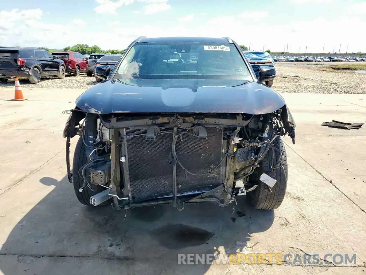 5 Photograph of a damaged car 5TDFZRAH7LS027559 TOYOTA HIGHLANDER 2020