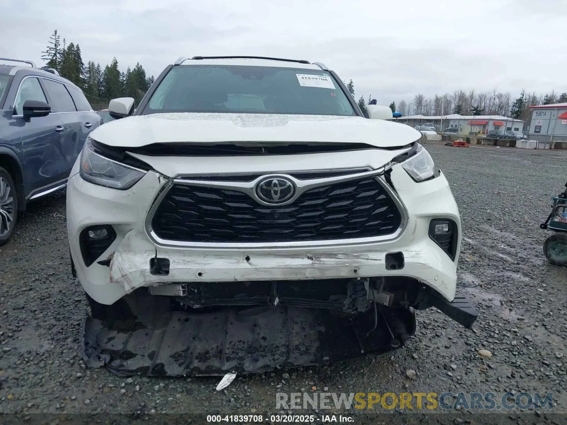 12 Photograph of a damaged car 5TDFZRBH0LS039681 TOYOTA HIGHLANDER 2020