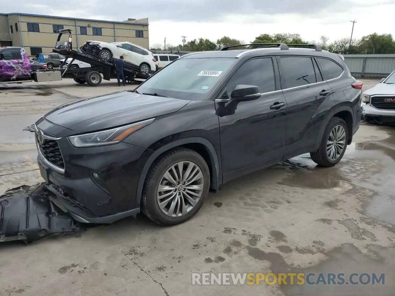 1 Photograph of a damaged car 5TDFZRBH1LS028804 TOYOTA HIGHLANDER 2020