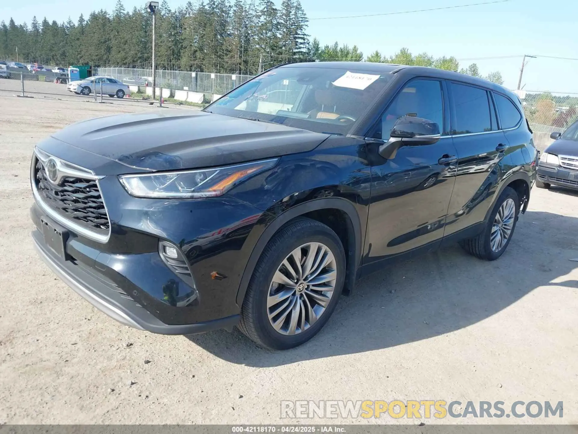 2 Photograph of a damaged car 5TDFZRBH4LS047654 TOYOTA HIGHLANDER 2020