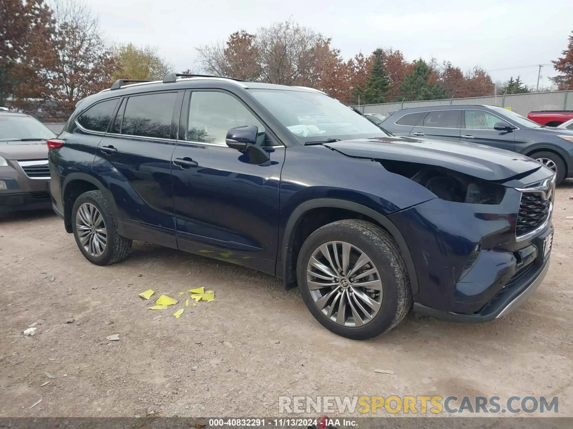 1 Photograph of a damaged car 5TDFZRBH6LS004028 TOYOTA HIGHLANDER 2020