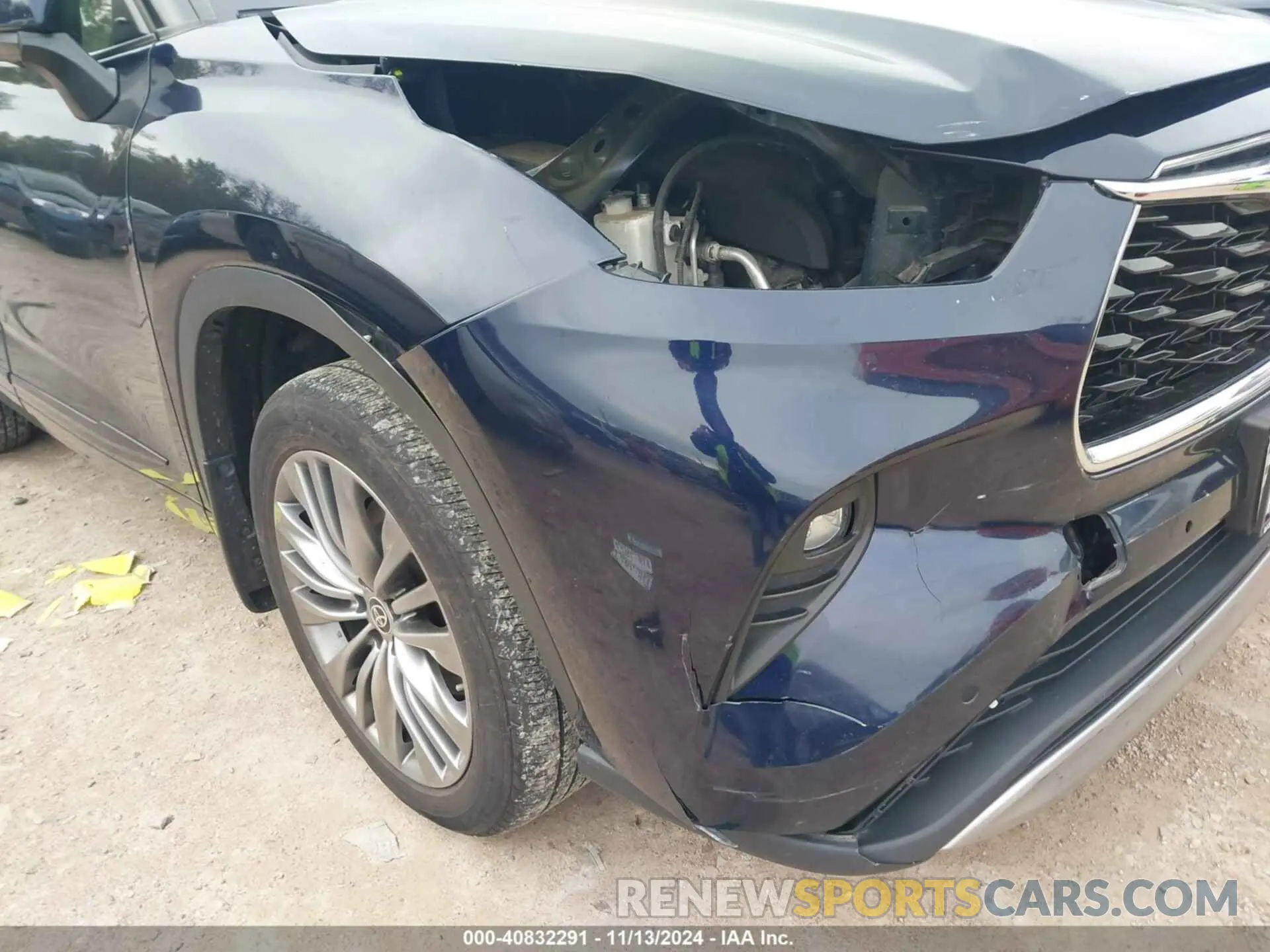 6 Photograph of a damaged car 5TDFZRBH6LS004028 TOYOTA HIGHLANDER 2020