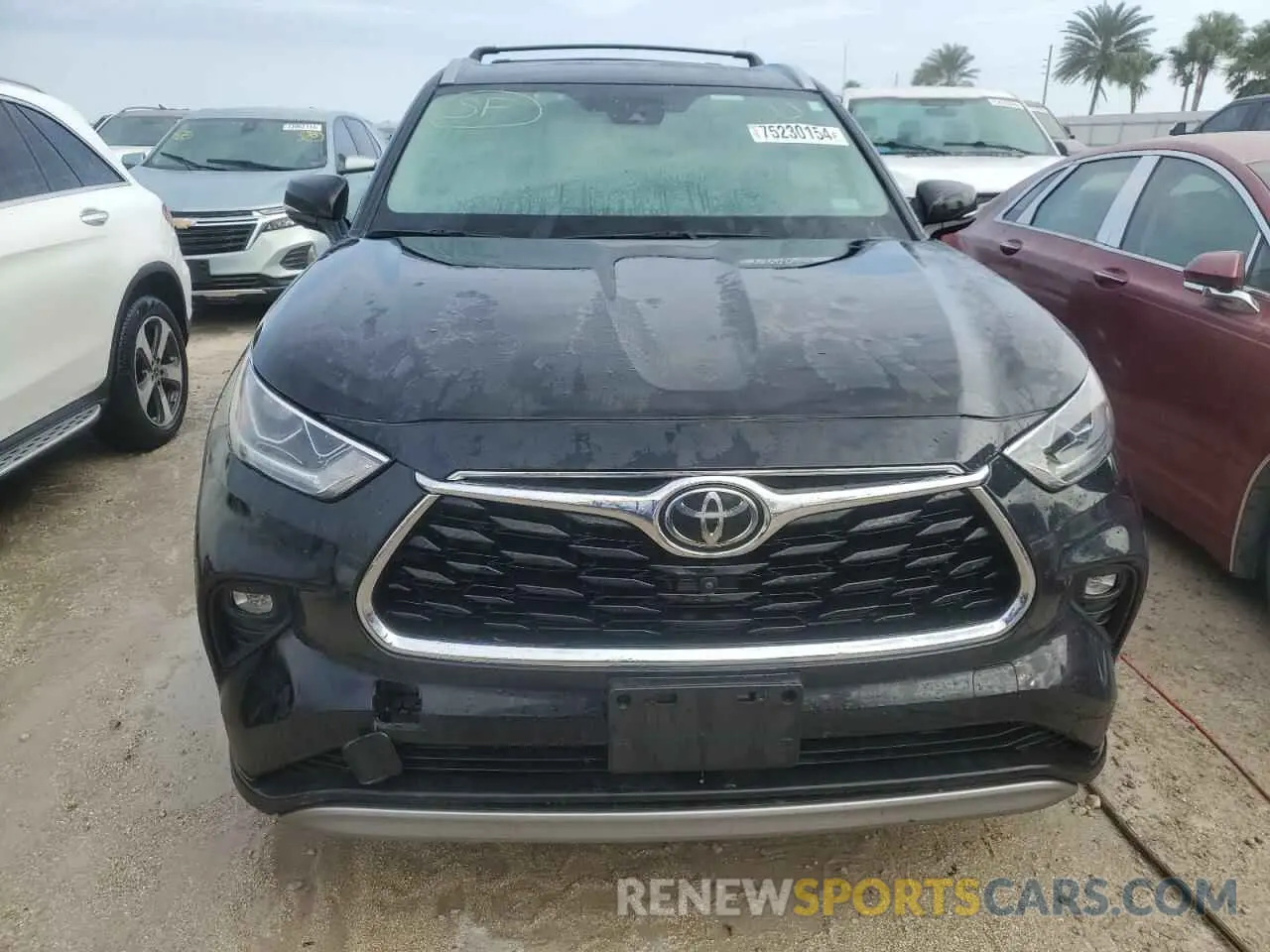 5 Photograph of a damaged car 5TDFZRBH7LS013532 TOYOTA HIGHLANDER 2020