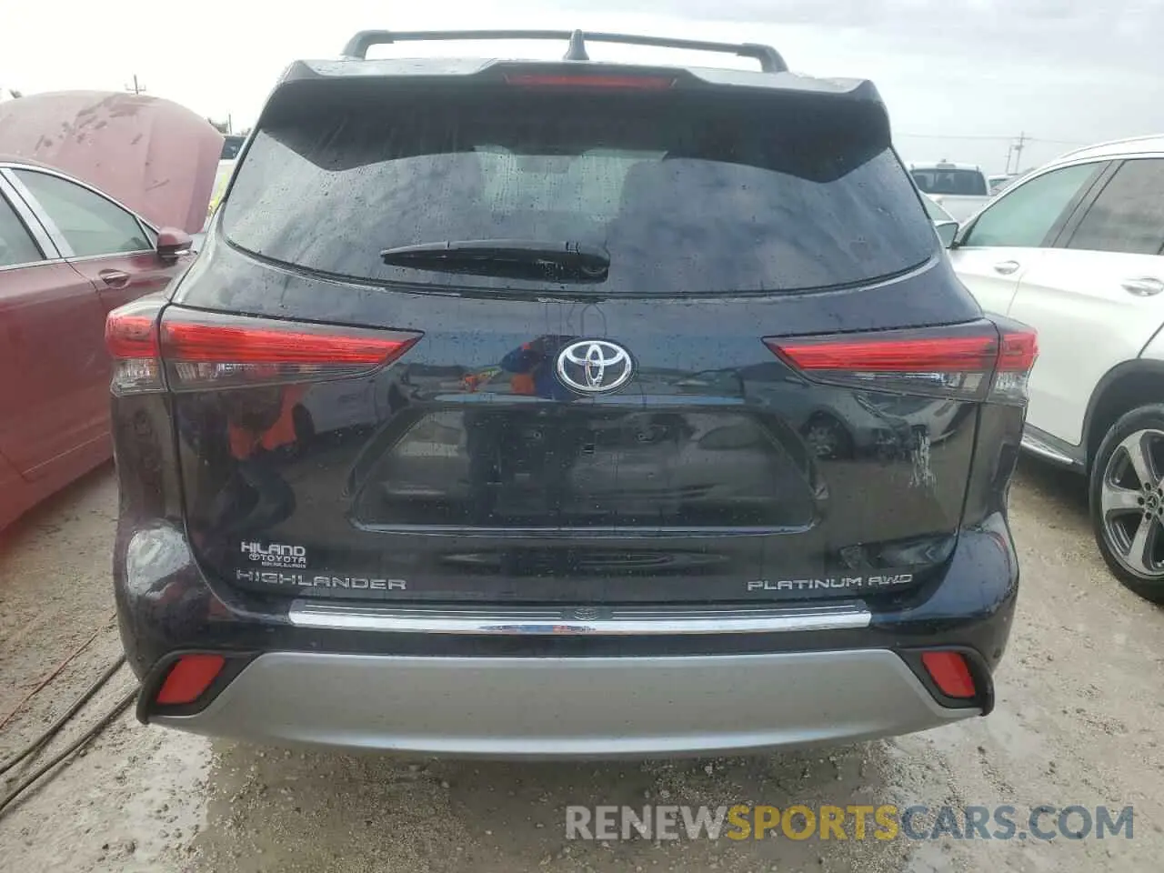 6 Photograph of a damaged car 5TDFZRBH7LS013532 TOYOTA HIGHLANDER 2020