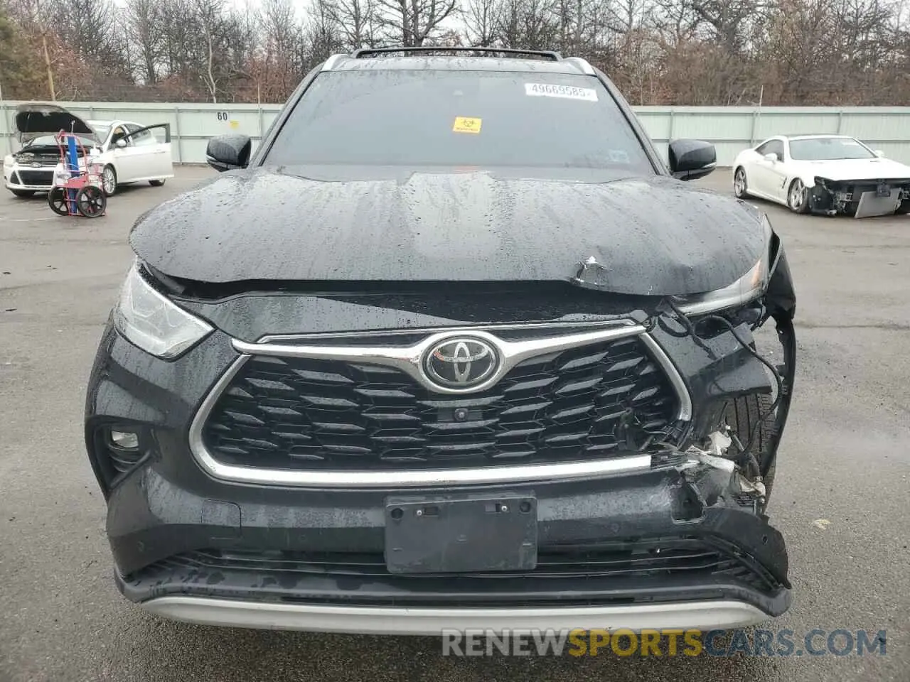 5 Photograph of a damaged car 5TDFZRBH9LS018733 TOYOTA HIGHLANDER 2020