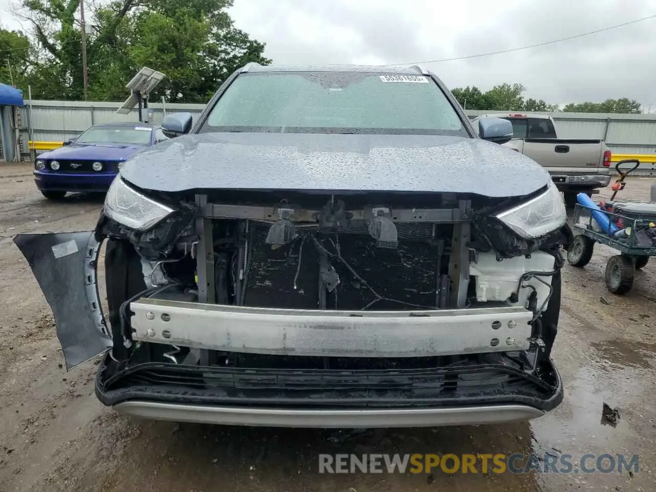 5 Photograph of a damaged car 5TDFZRBH9LS050744 TOYOTA HIGHLANDER 2020