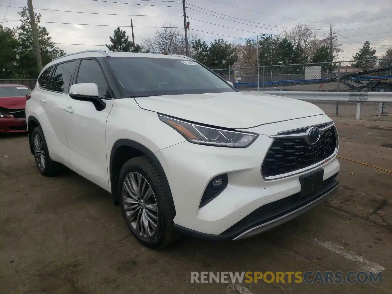 1 Photograph of a damaged car 5TDFZRBHXLS018918 TOYOTA HIGHLANDER 2020