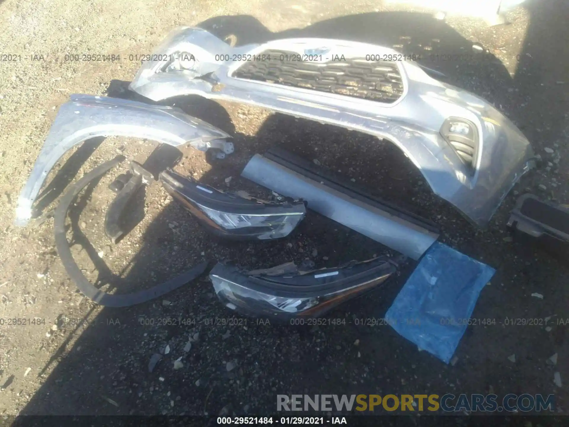 12 Photograph of a damaged car 5TDGARAH0LS000957 TOYOTA HIGHLANDER 2020