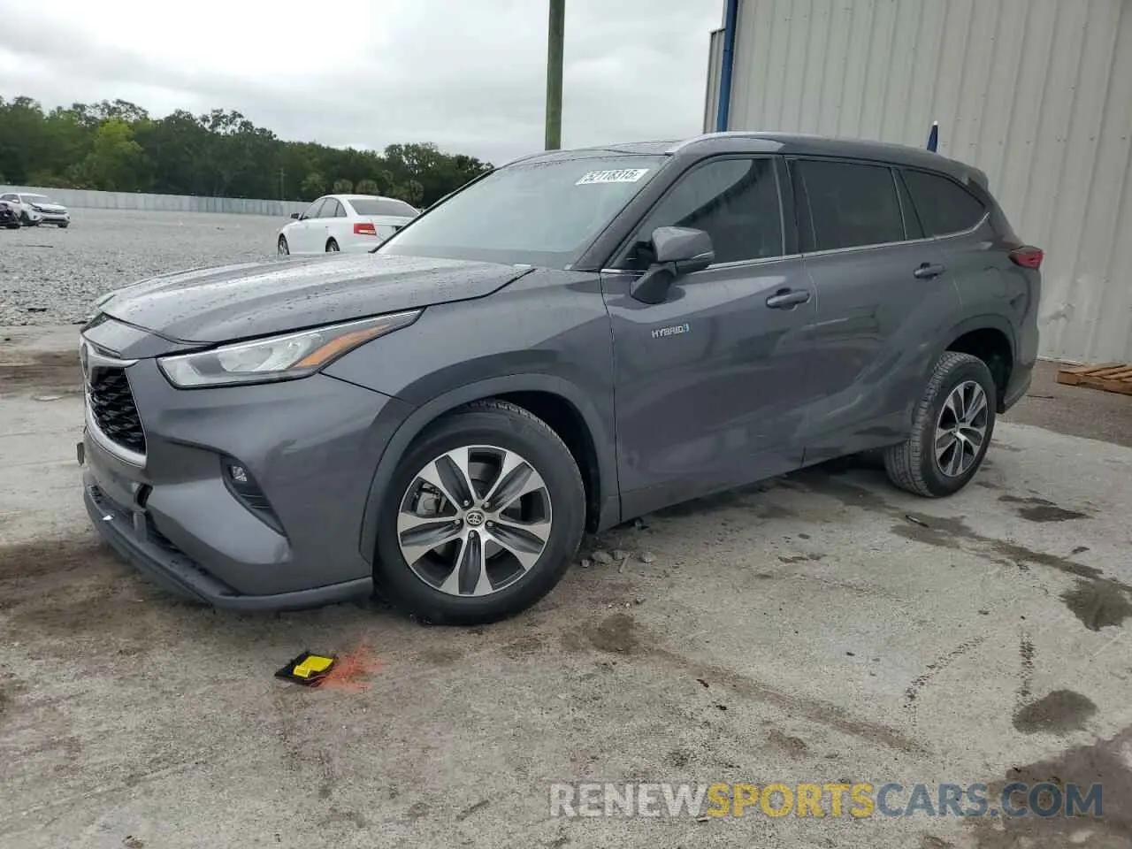 1 Photograph of a damaged car 5TDGARAH2LS500540 TOYOTA HIGHLANDER 2020