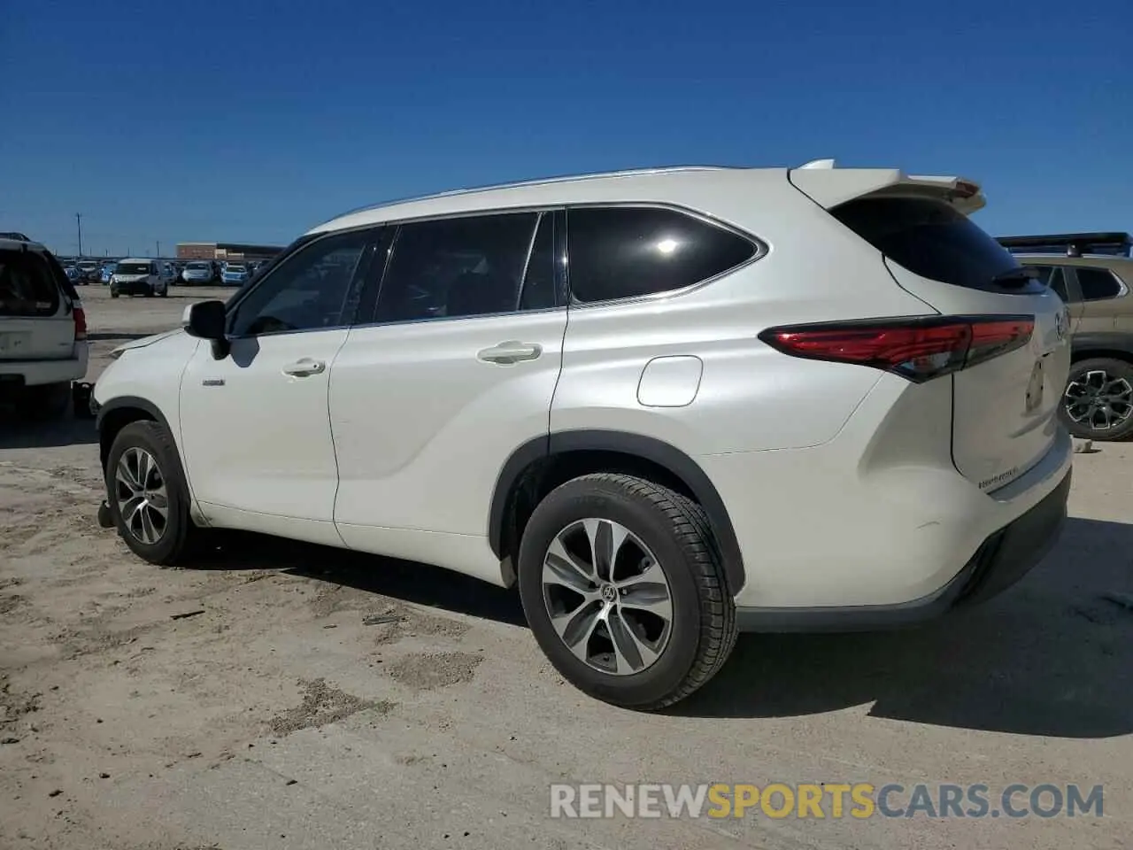 2 Photograph of a damaged car 5TDGARAH4LS501673 TOYOTA HIGHLANDER 2020