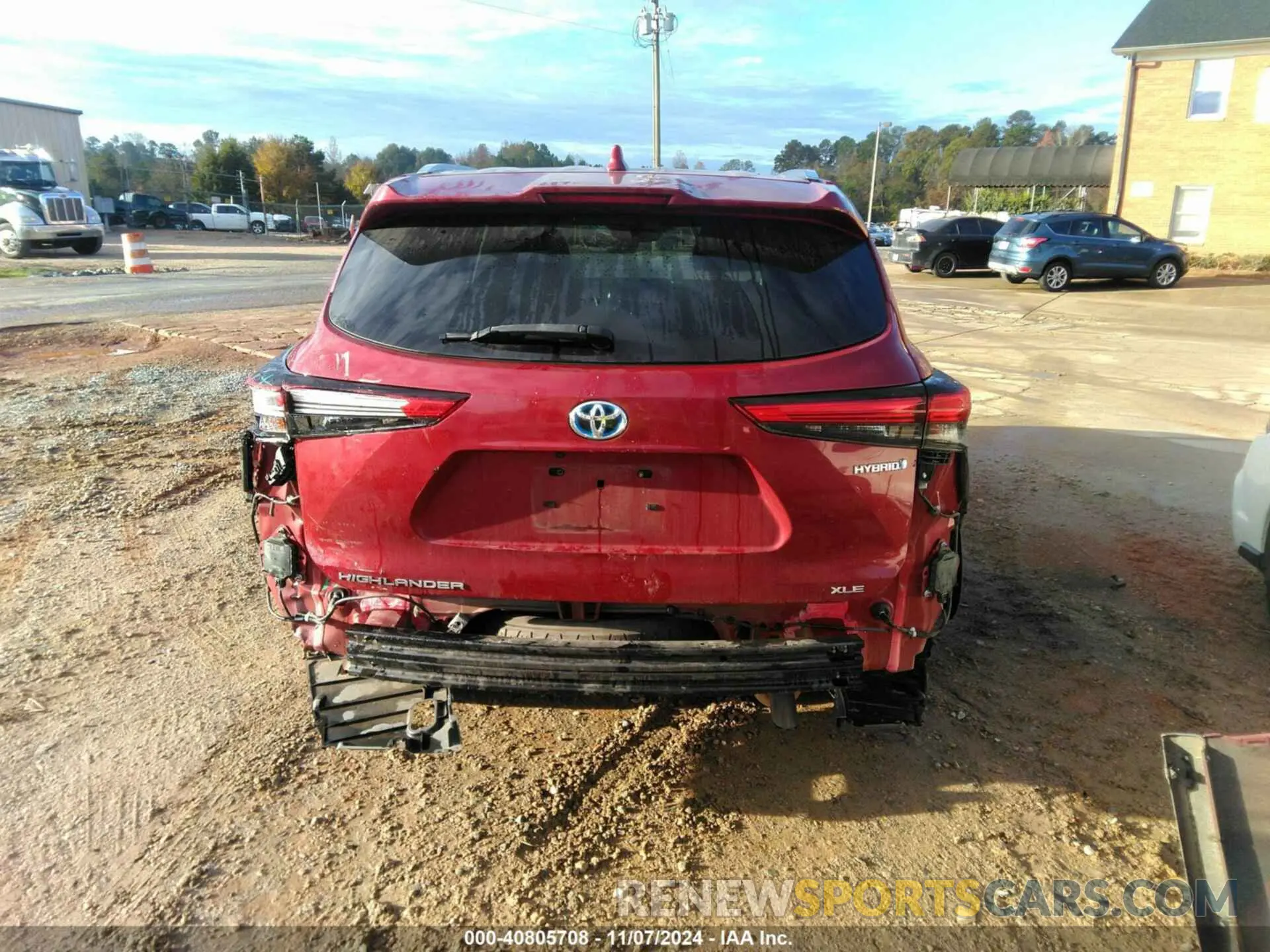 16 Photograph of a damaged car 5TDGARAH8LS503216 TOYOTA HIGHLANDER 2020
