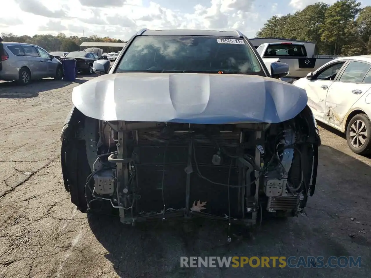 5 Photograph of a damaged car 5TDGBRCH2LS009279 TOYOTA HIGHLANDER 2020