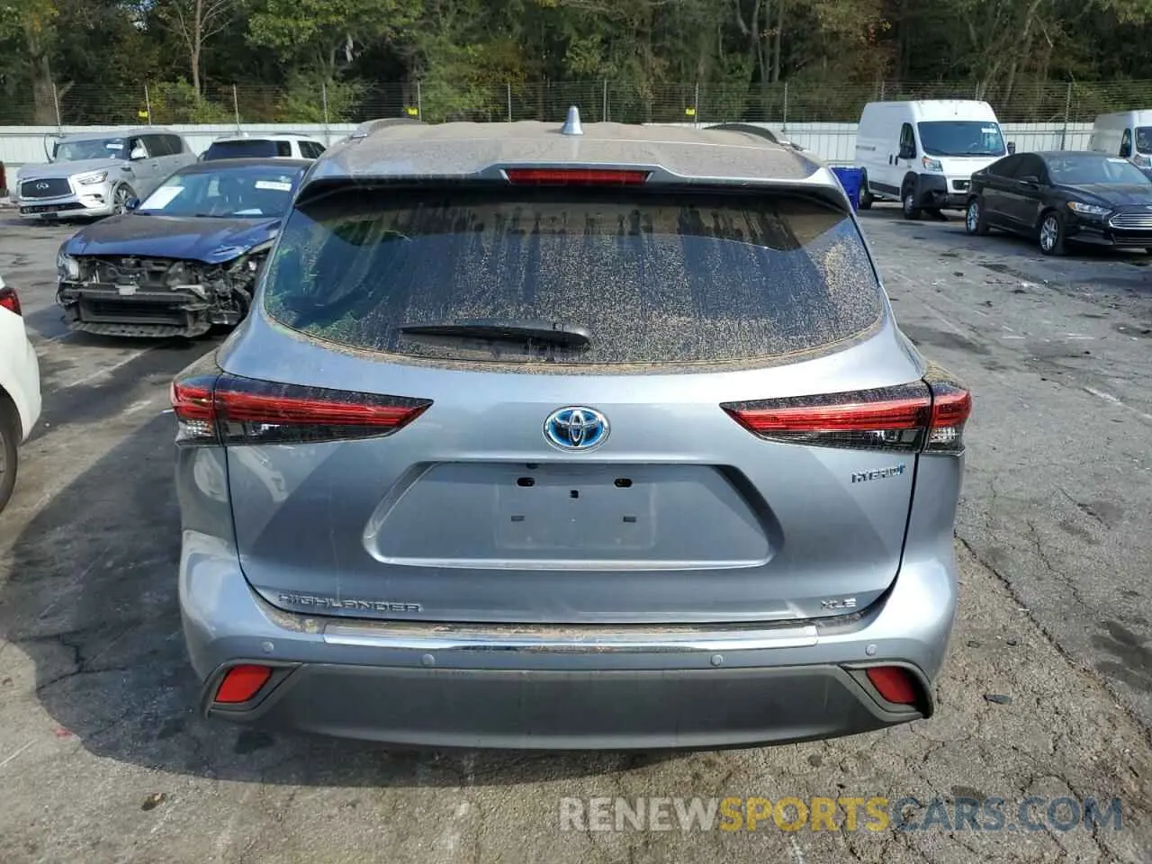 6 Photograph of a damaged car 5TDGBRCH2LS009279 TOYOTA HIGHLANDER 2020