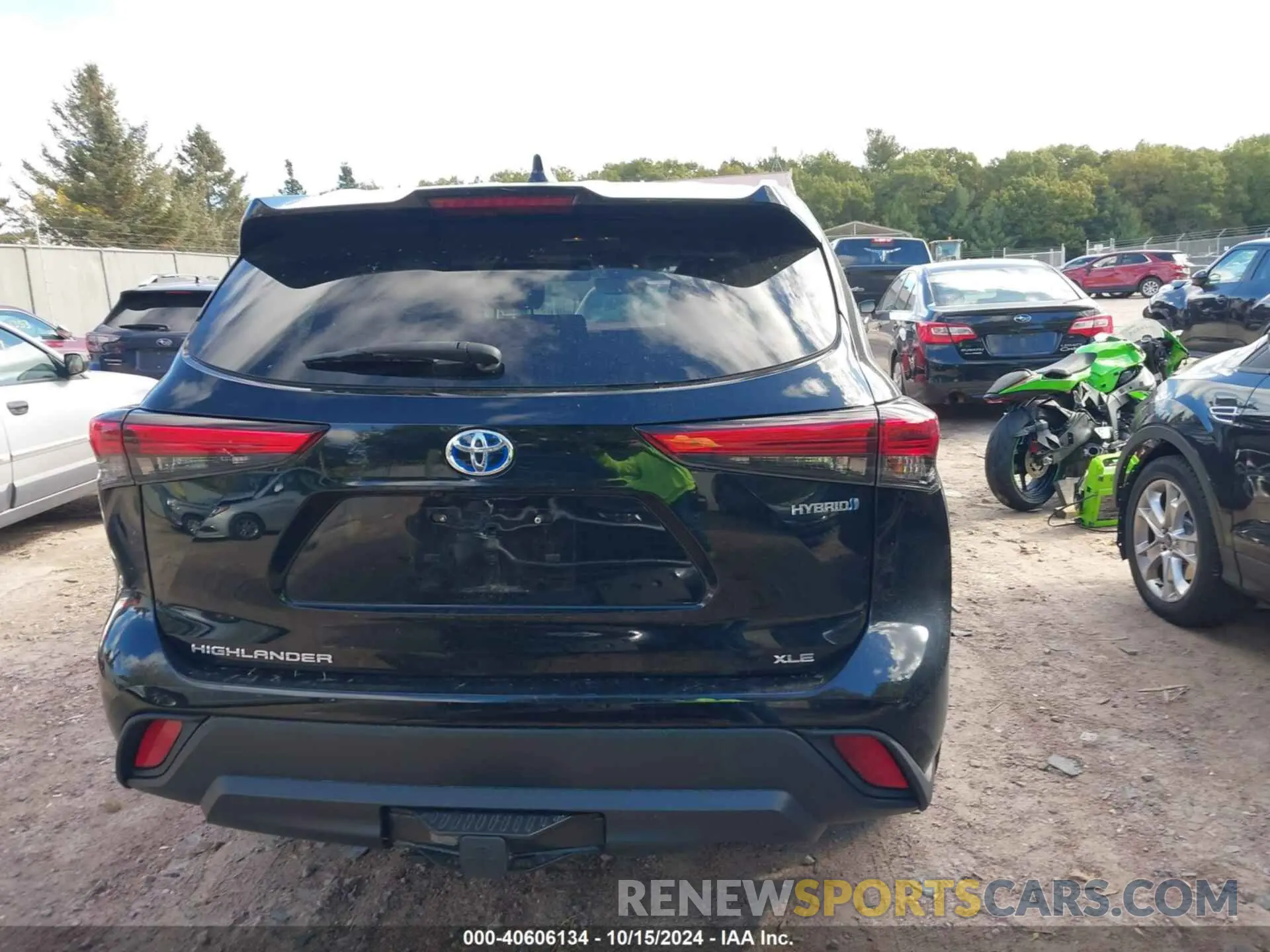 16 Photograph of a damaged car 5TDGBRCH2LS507076 TOYOTA HIGHLANDER 2020