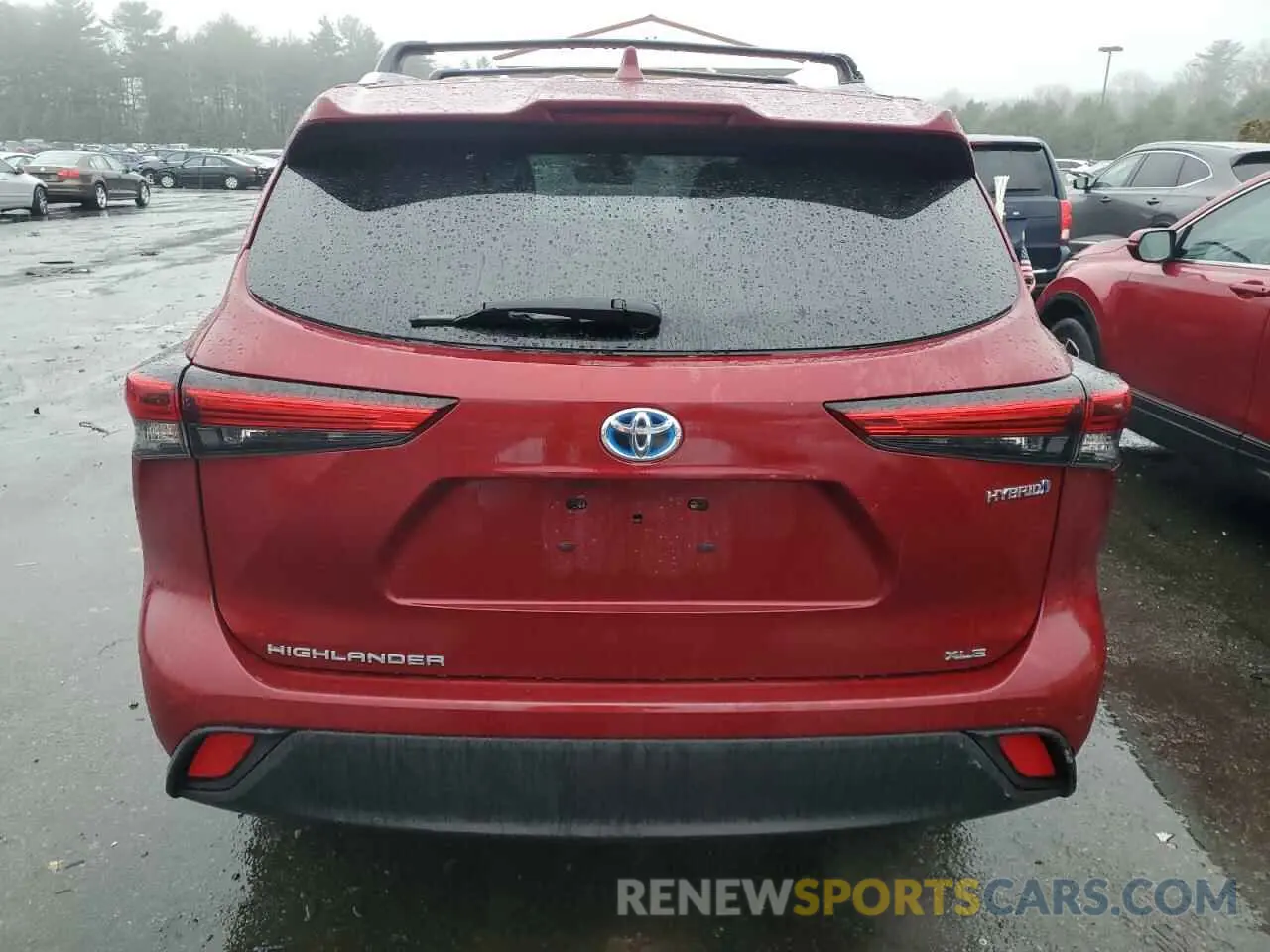 6 Photograph of a damaged car 5TDGBRCH5LS504155 TOYOTA HIGHLANDER 2020