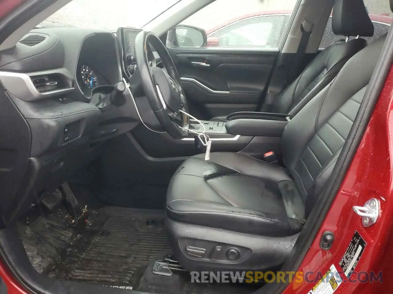 7 Photograph of a damaged car 5TDGBRCH5LS504155 TOYOTA HIGHLANDER 2020