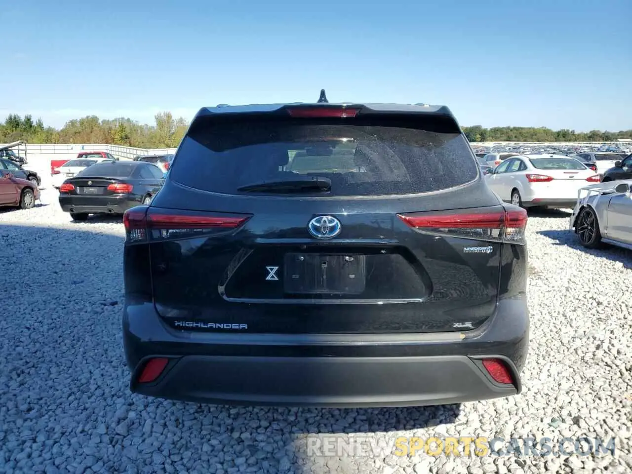 6 Photograph of a damaged car 5TDGBRCH9LS510993 TOYOTA HIGHLANDER 2020