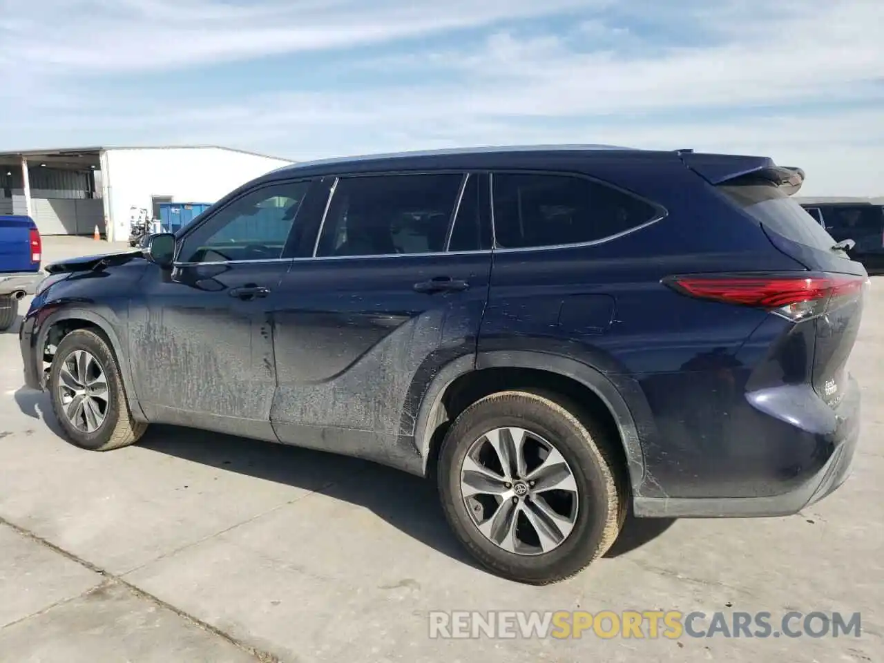 2 Photograph of a damaged car 5TDGZRAH0LS002958 TOYOTA HIGHLANDER 2020