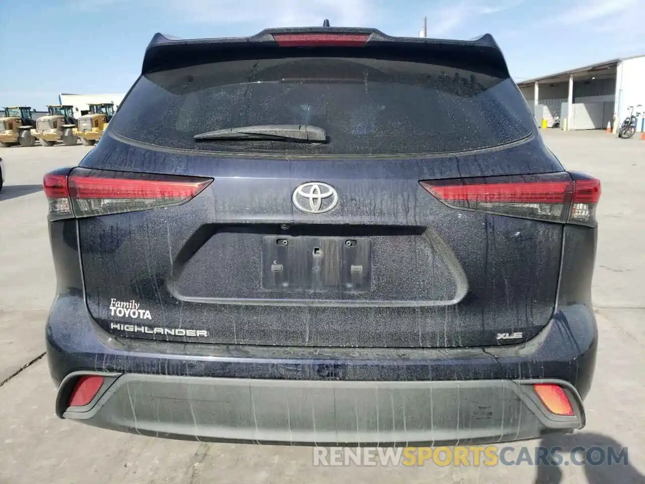 6 Photograph of a damaged car 5TDGZRAH0LS002958 TOYOTA HIGHLANDER 2020