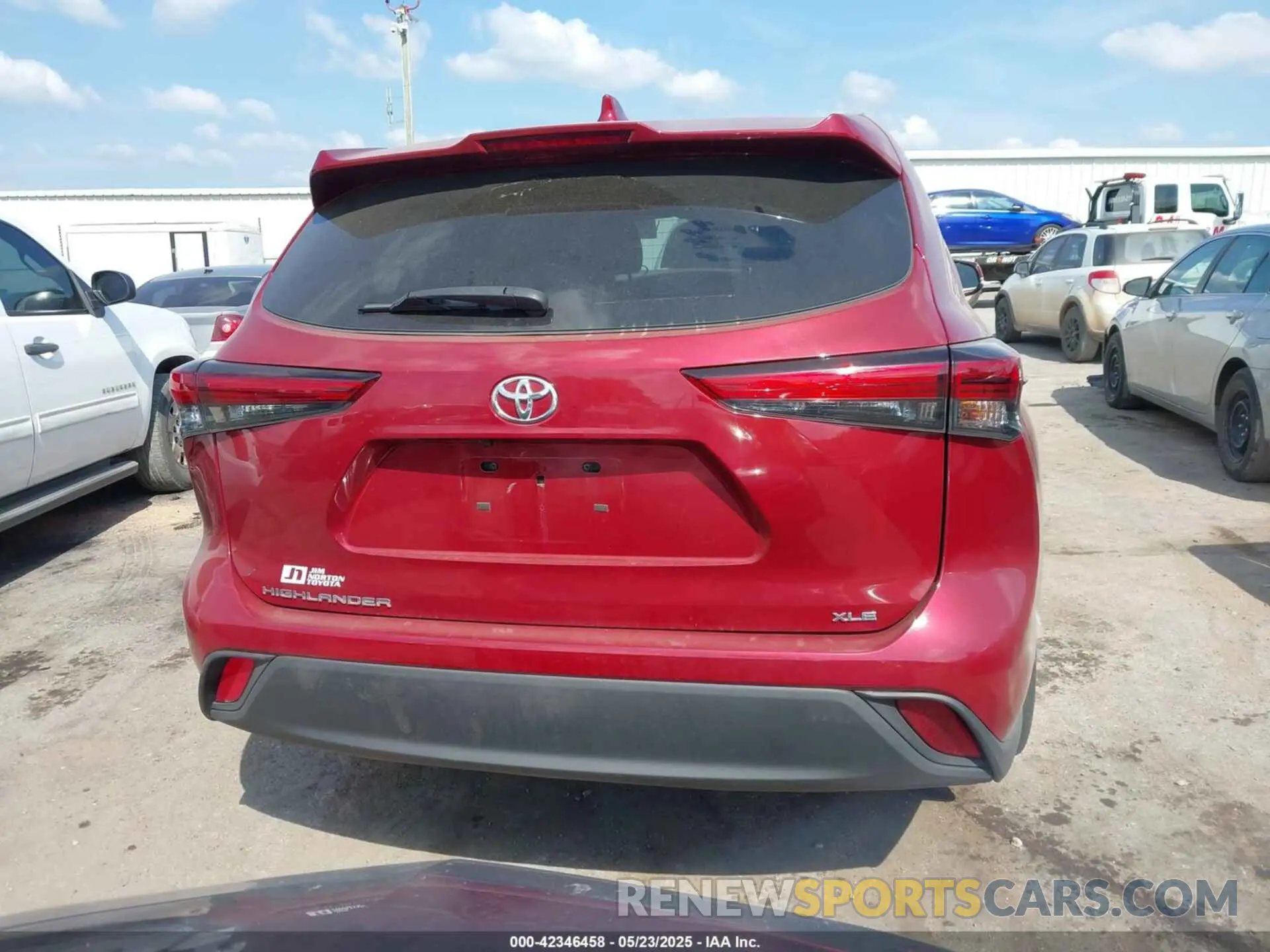 16 Photograph of a damaged car 5TDGZRAH0LS510993 TOYOTA HIGHLANDER 2020