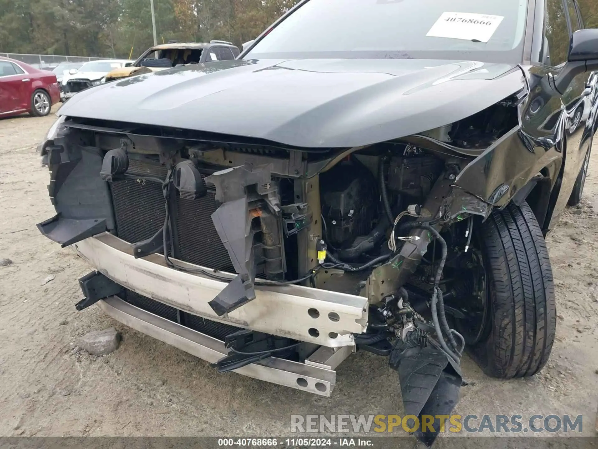 6 Photograph of a damaged car 5TDGZRAH1LS013550 TOYOTA HIGHLANDER 2020