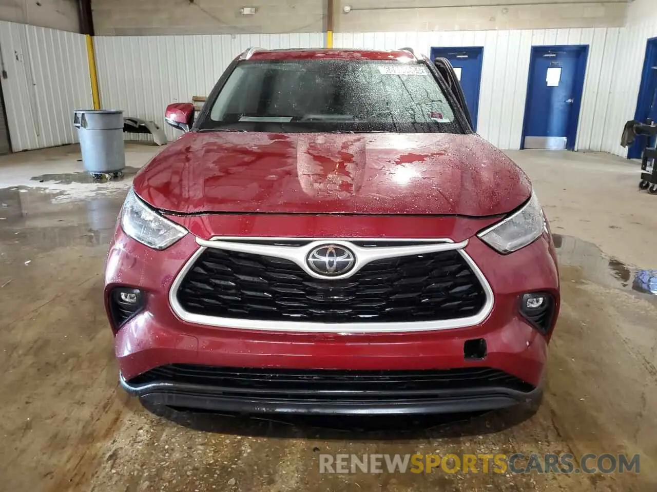 5 Photograph of a damaged car 5TDGZRAH1LS510839 TOYOTA HIGHLANDER 2020