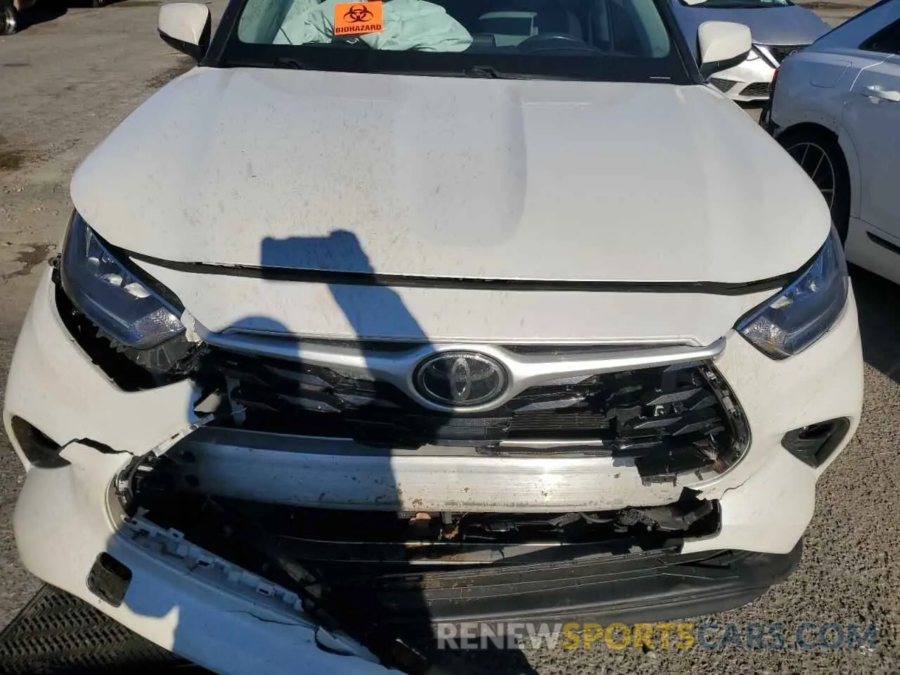 12 Photograph of a damaged car 5TDGZRAH1LS511571 TOYOTA HIGHLANDER 2020