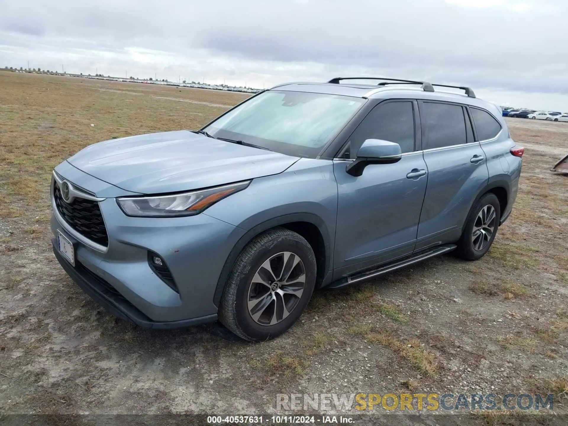 2 Photograph of a damaged car 5TDGZRAH2LS007739 TOYOTA HIGHLANDER 2020