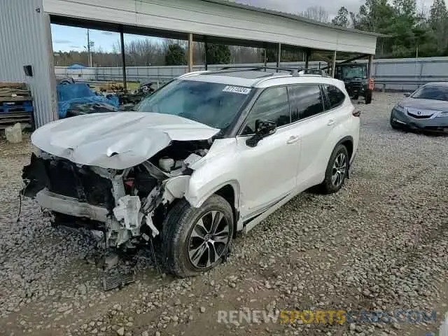 11 Photograph of a damaged car 5TDGZRAH2LS502880 TOYOTA HIGHLANDER 2020