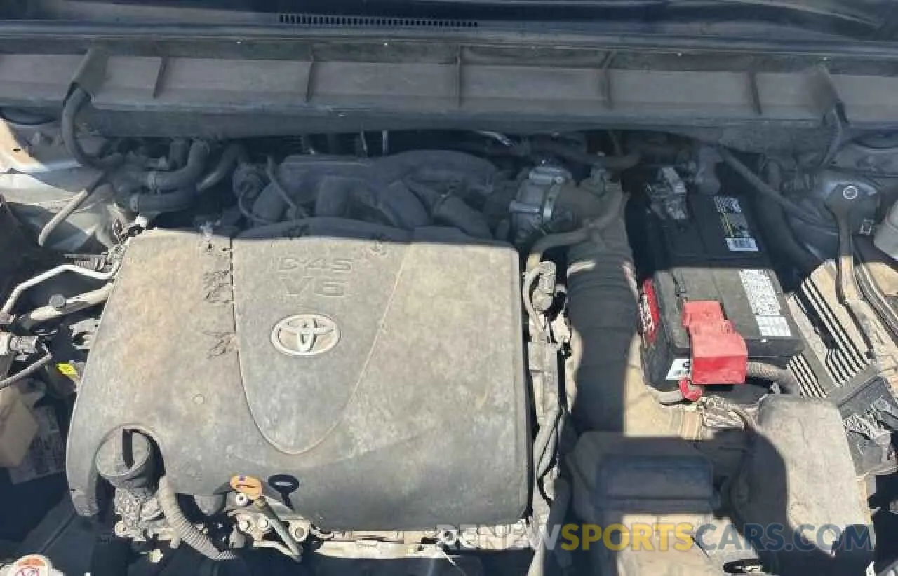7 Photograph of a damaged car 5TDGZRAH2LS509392 TOYOTA HIGHLANDER 2020
