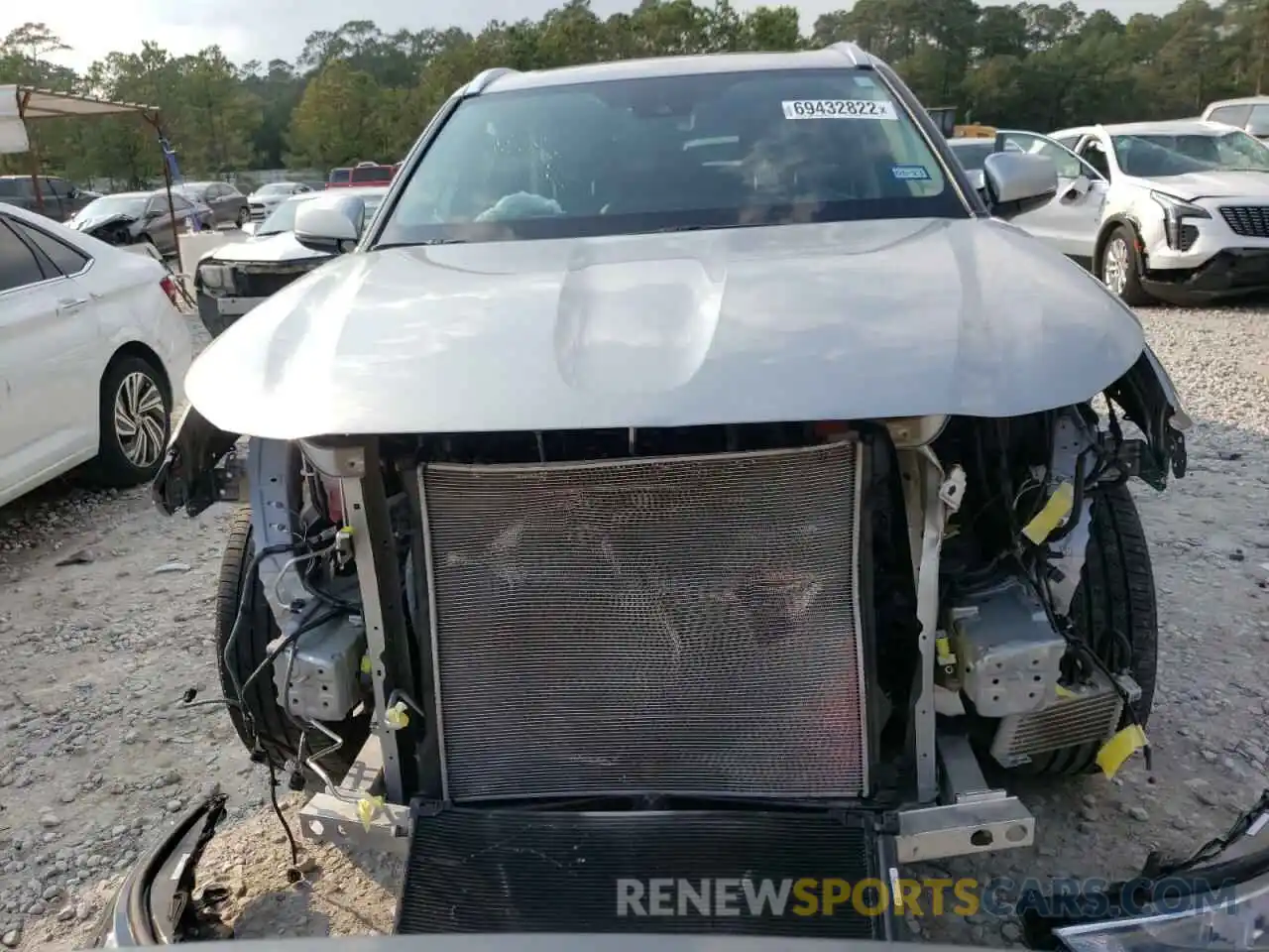 5 Photograph of a damaged car 5TDGZRAH3LS502807 TOYOTA HIGHLANDER 2020