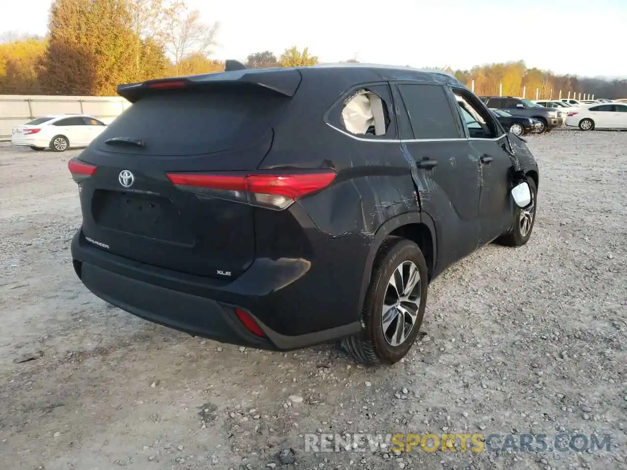 4 Photograph of a damaged car 5TDGZRAH3LS502841 TOYOTA HIGHLANDER 2020