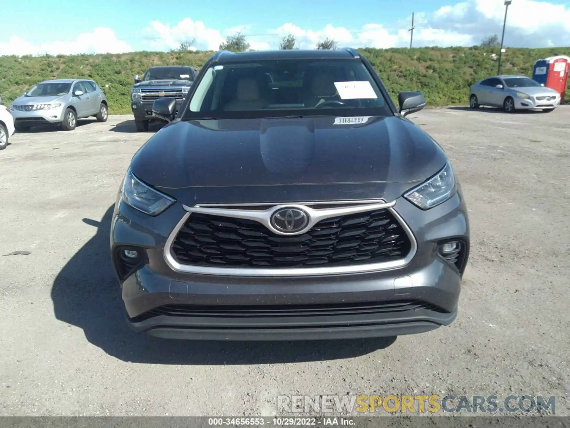 6 Photograph of a damaged car 5TDGZRAH3LS512267 TOYOTA HIGHLANDER 2020