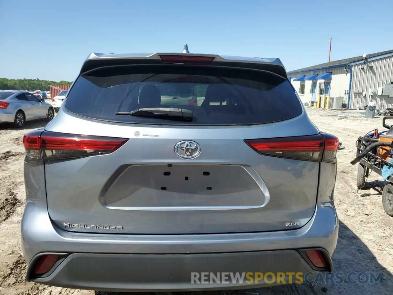 6 Photograph of a damaged car 5TDGZRAH4LS007872 TOYOTA HIGHLANDER 2020