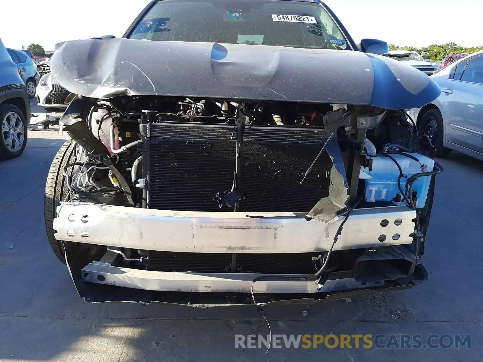 9 Photograph of a damaged car 5TDGZRAH5LS014989 TOYOTA HIGHLANDER 2020