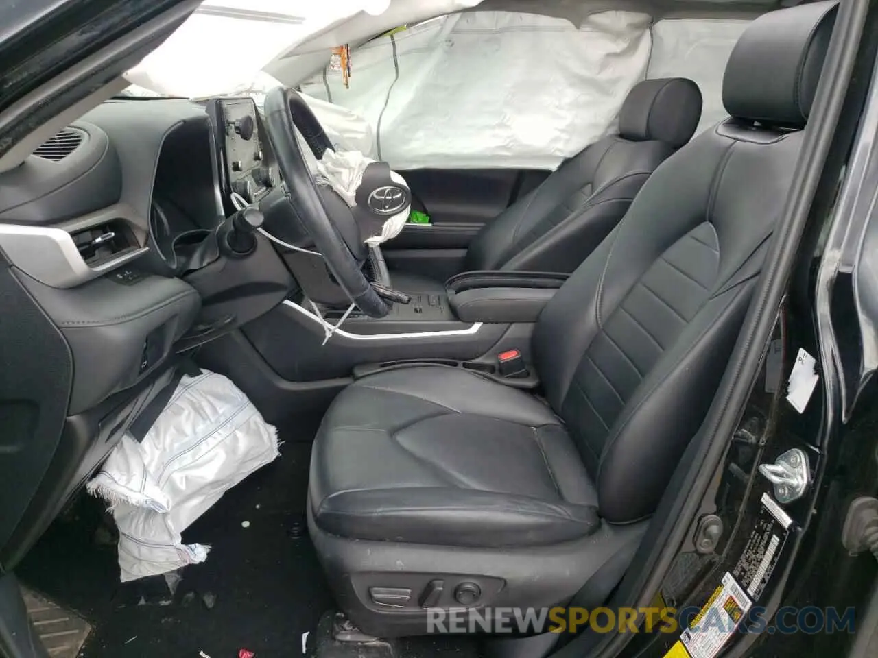 7 Photograph of a damaged car 5TDGZRAH5LS503523 TOYOTA HIGHLANDER 2020