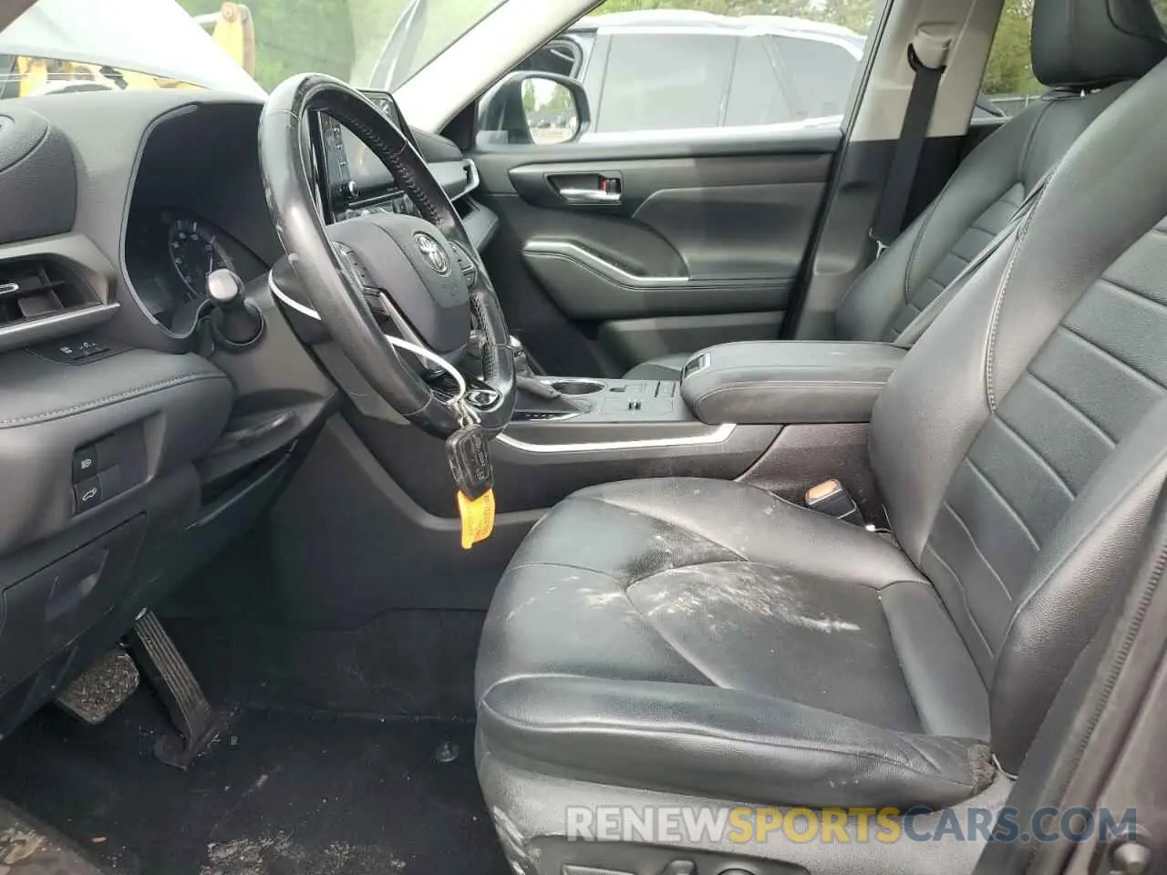 7 Photograph of a damaged car 5TDGZRAH5LS507622 TOYOTA HIGHLANDER 2020