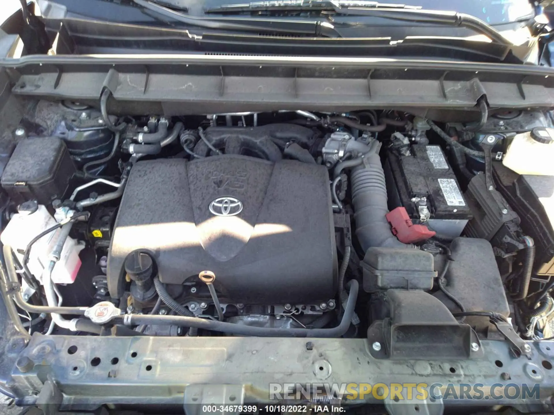 10 Photograph of a damaged car 5TDGZRAH7LS003105 TOYOTA HIGHLANDER 2020