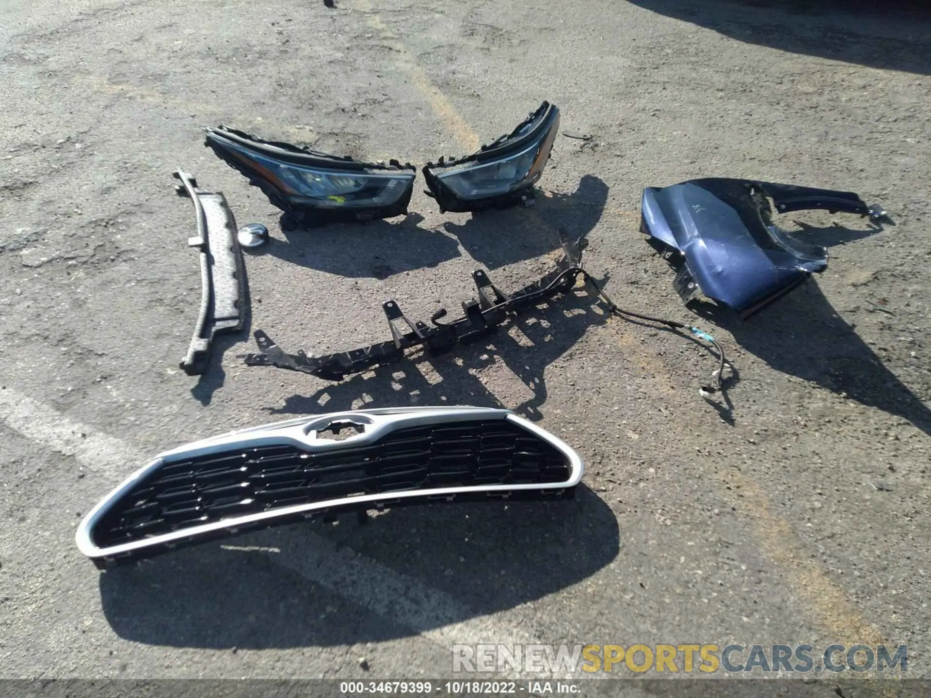12 Photograph of a damaged car 5TDGZRAH7LS003105 TOYOTA HIGHLANDER 2020