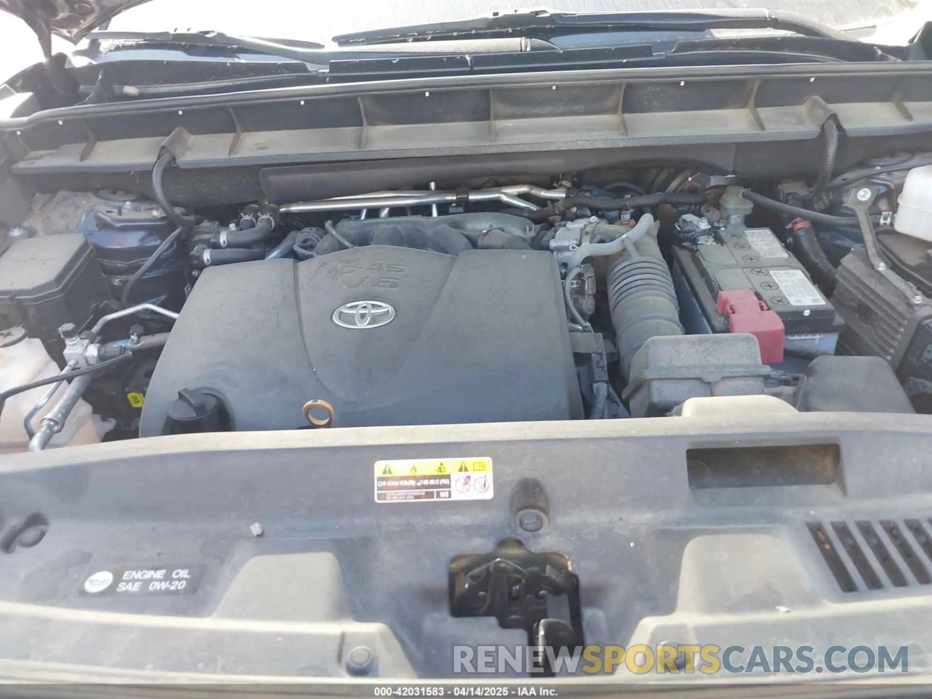 10 Photograph of a damaged car 5TDGZRAH7LS021300 TOYOTA HIGHLANDER 2020