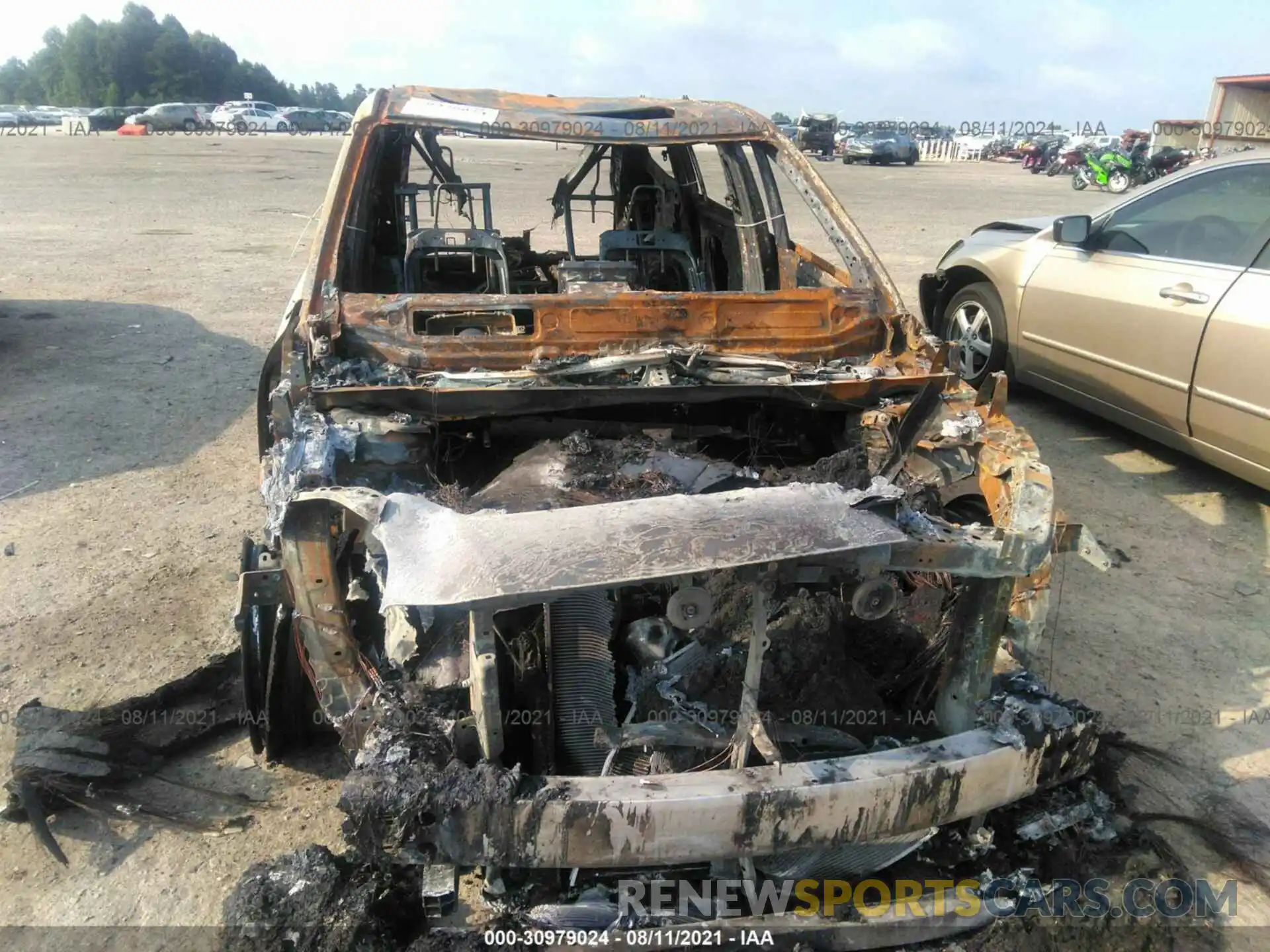 6 Photograph of a damaged car 5TDGZRAH7LS029560 TOYOTA HIGHLANDER 2020