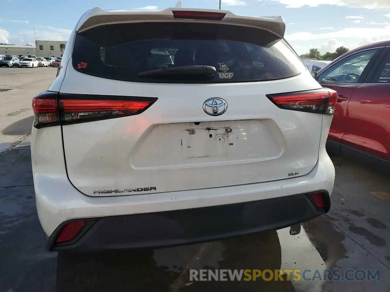 6 Photograph of a damaged car 5TDGZRAH7LS503474 TOYOTA HIGHLANDER 2020