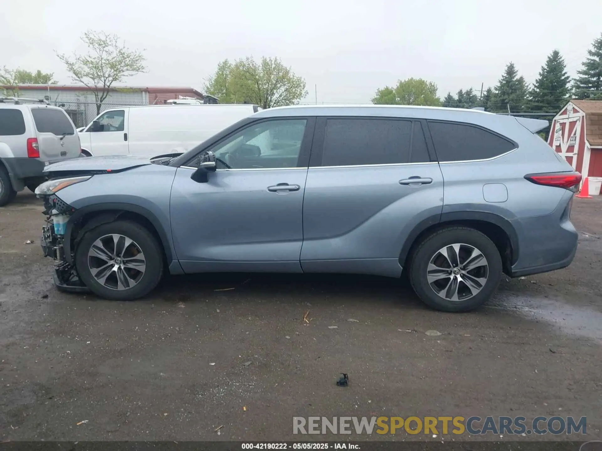 14 Photograph of a damaged car 5TDGZRAHXLS011098 TOYOTA HIGHLANDER 2020