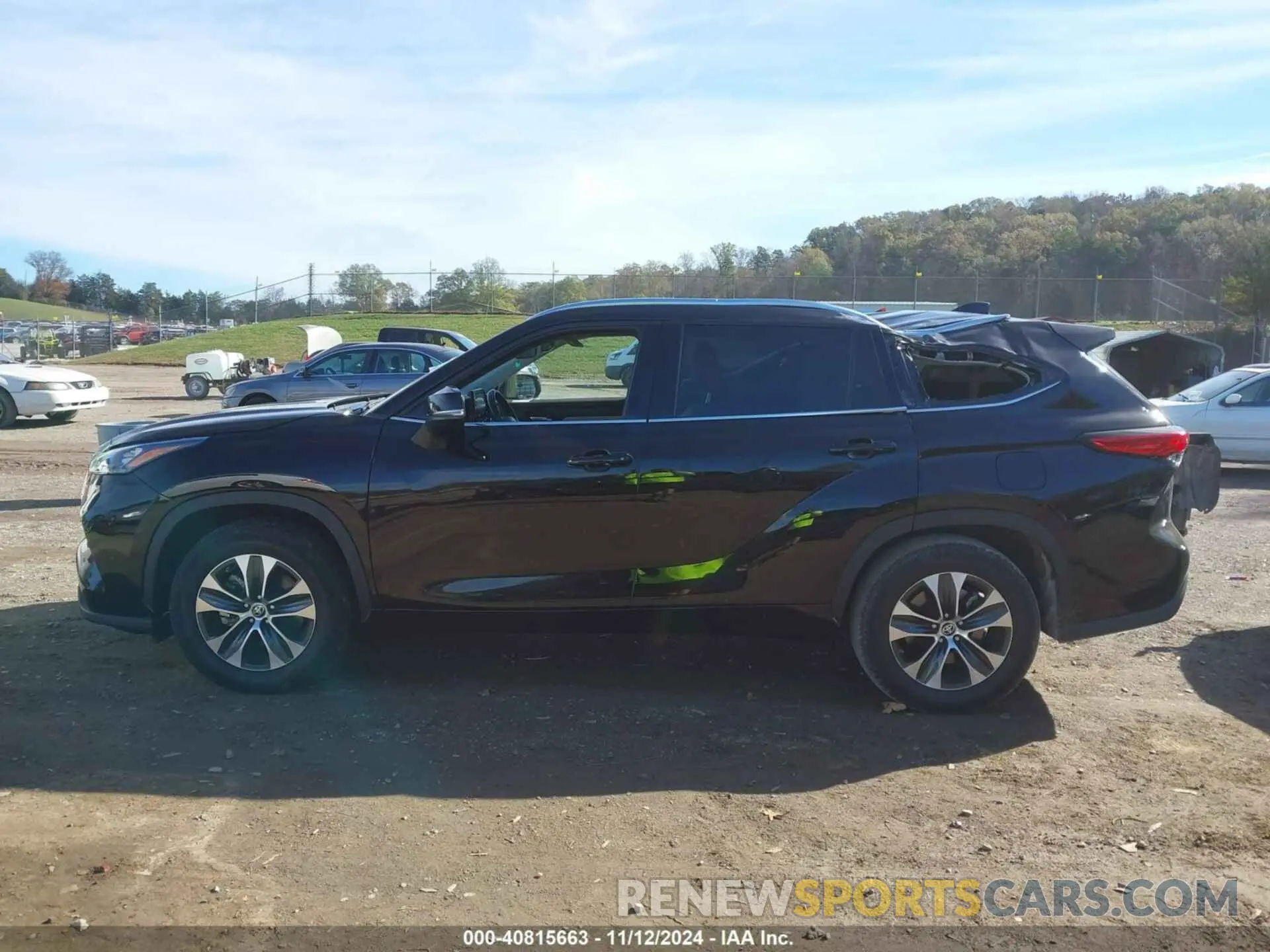 14 Photograph of a damaged car 5TDGZRAHXLS030590 TOYOTA HIGHLANDER 2020