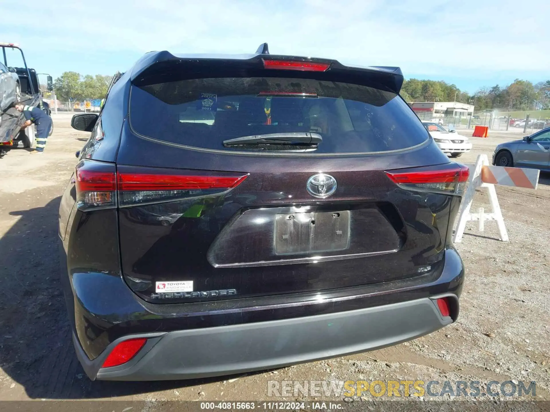 16 Photograph of a damaged car 5TDGZRAHXLS030590 TOYOTA HIGHLANDER 2020