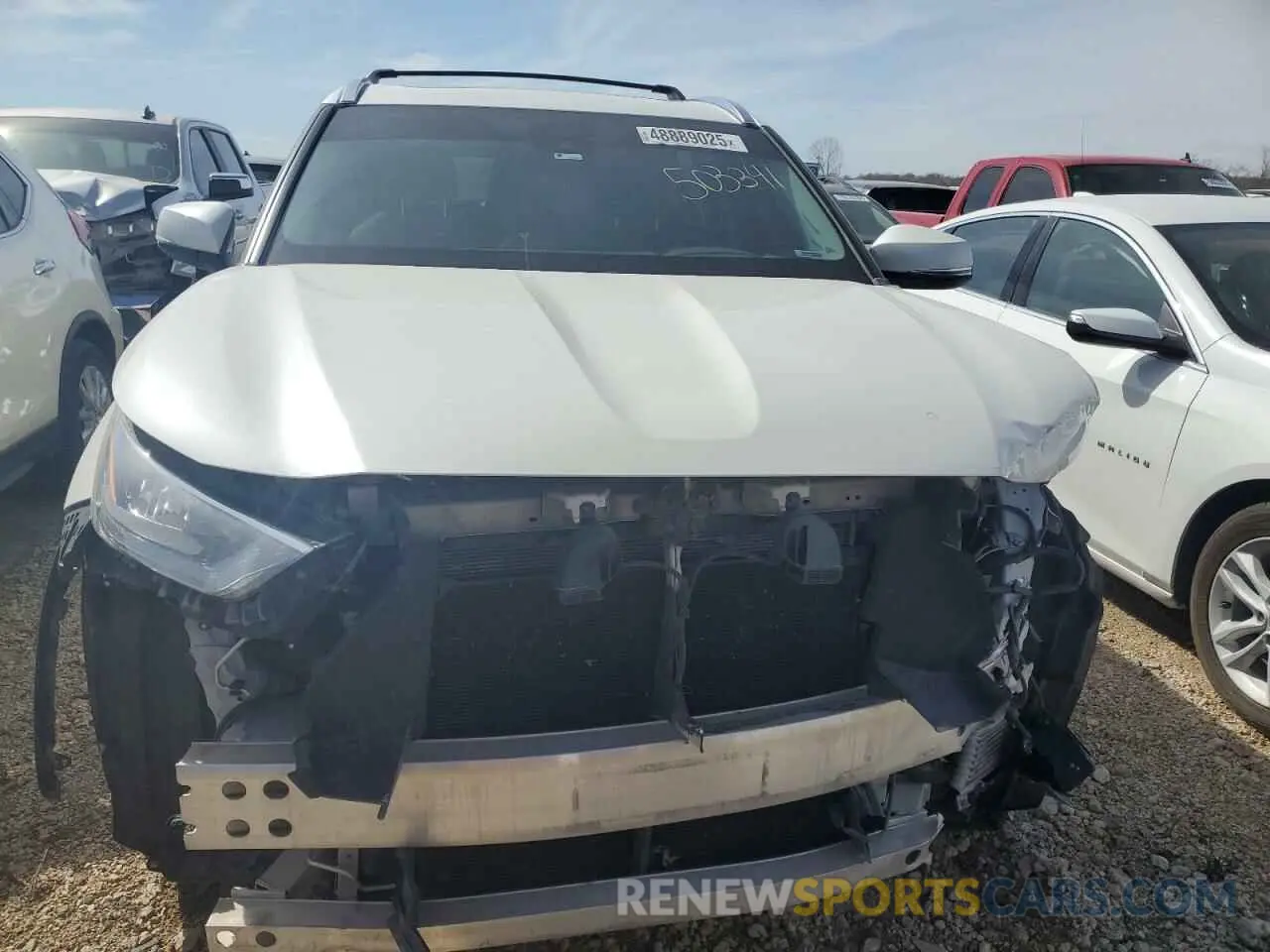 5 Photograph of a damaged car 5TDGZRAHXLS503341 TOYOTA HIGHLANDER 2020