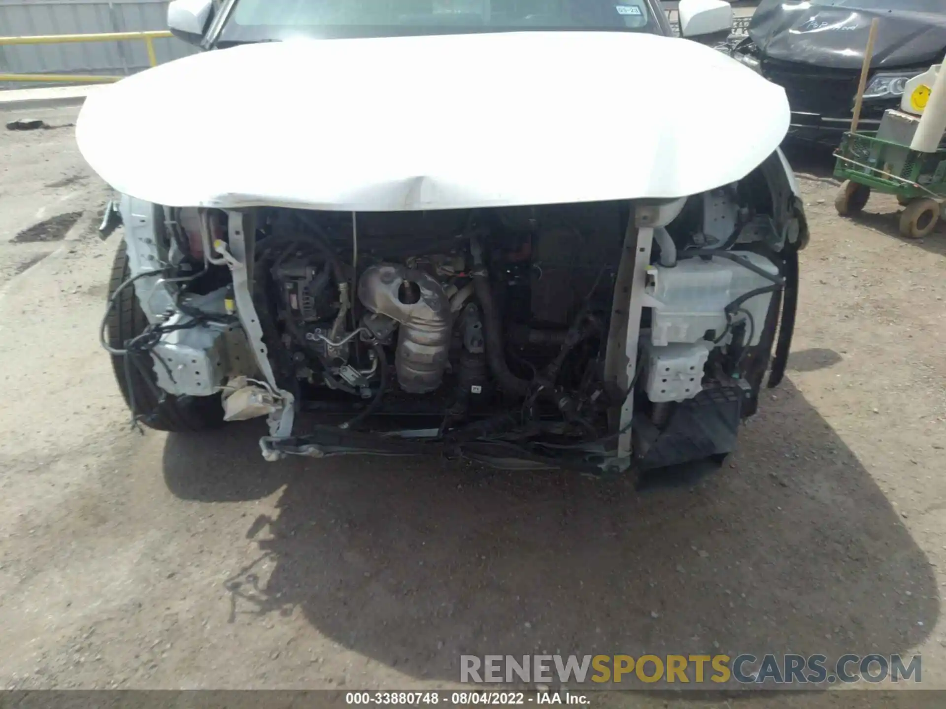 6 Photograph of a damaged car 5TDGZRAHXLS504764 TOYOTA HIGHLANDER 2020